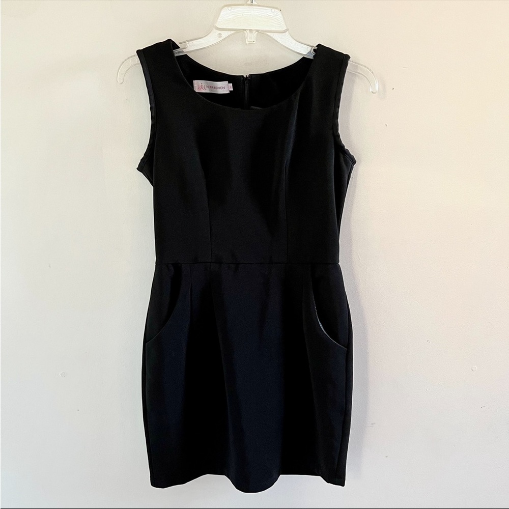 Black Sheath Dress with Lining